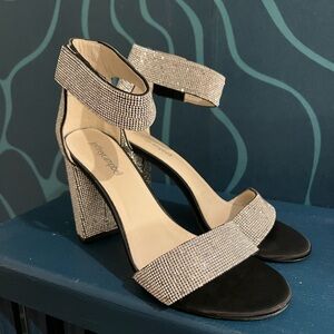 Jeffrey Campbell Kassidy Ankle Strap Heeled Sandal size 8